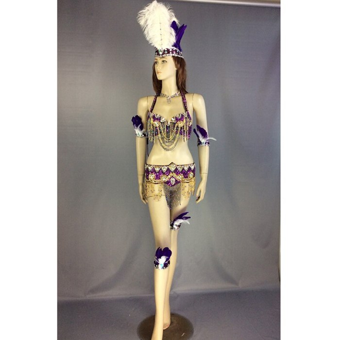 new design belly dance costume set Samba Carnivel RIO beaded Bra Costume Outfit Showgirl dancer wear 7color C201152-6