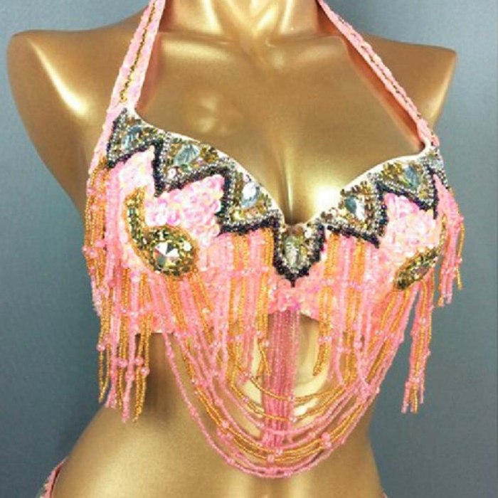 new womens belly dance costume beading Sequin bra belly dancing clothes sexy night club Bellydance BRA TOPS BRA201152