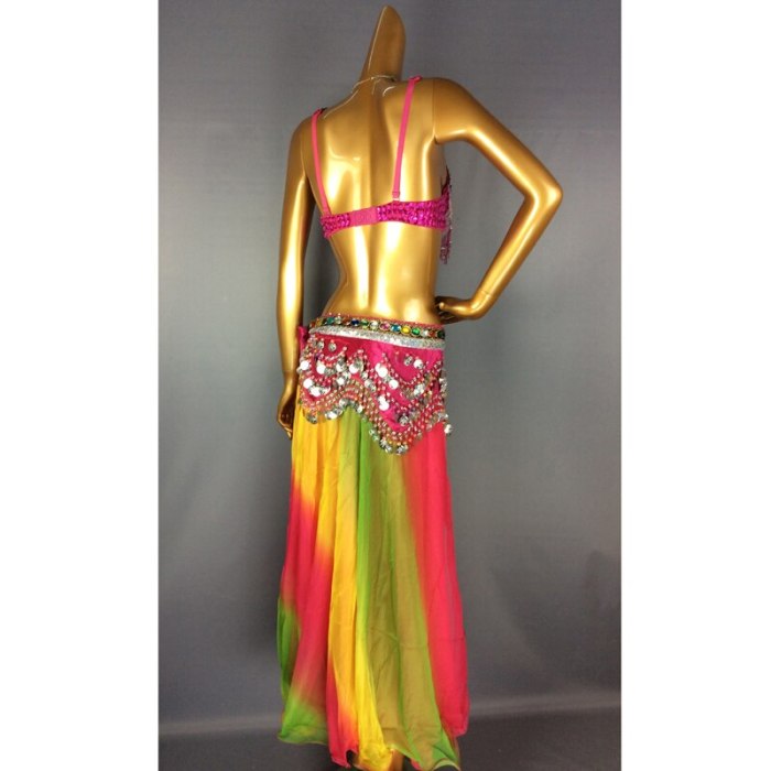 New Bellydancing clothes 3pc bra&scarf&skirt performance suit Women's carnival belly costume set TF1711