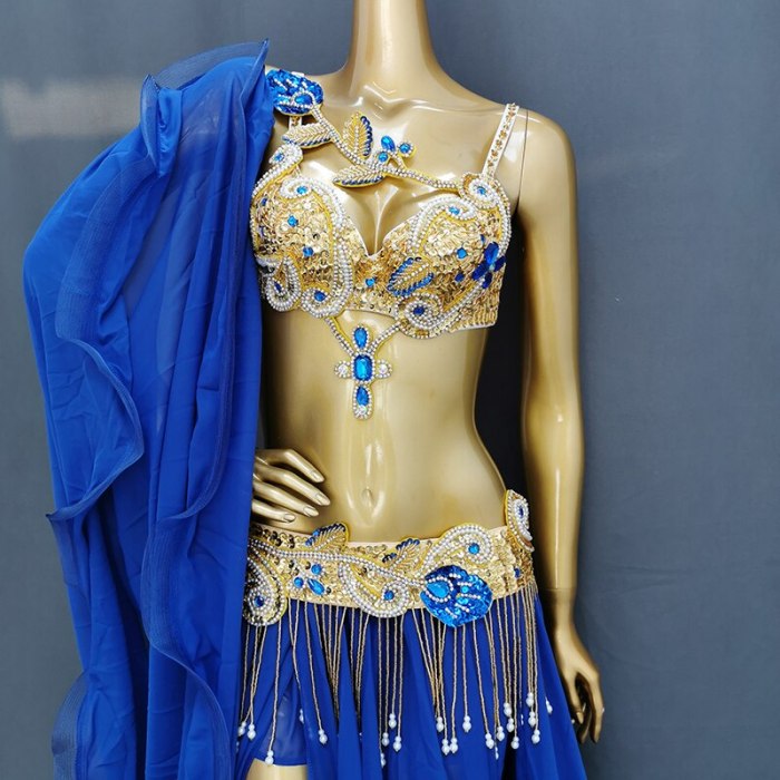 New Professional Sequined Belly Dance Clothing Performance Outfits Belly Dancing Clothes Bellydance Bra&Belt&Skirt Suit TF1921 + SK1905