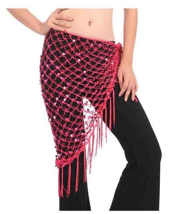 BELLY DANCE Triangle Shawl HIP SCARF HS903