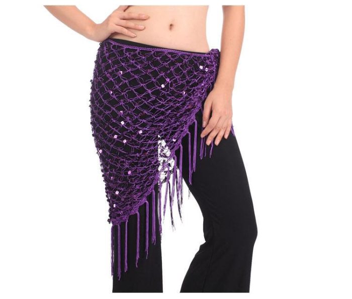 BELLY DANCE Triangle Shawl HIP SCARF HS903