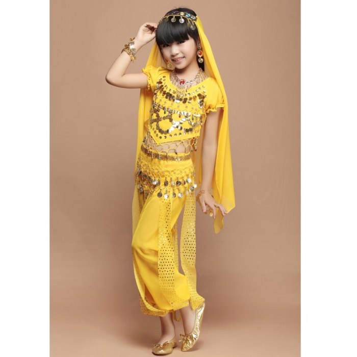 New Kids Belly Dance Costume Childr Indian Dancing Girl's Performance Clothing Children wear 1SET=4PCS  3309