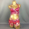 New Adult Lady Women Sequins Belly Dance Costume Set Oriental Belly Dancing Suite Belt+Bra Samba Costumes Bellydance Wear Outfit BY250