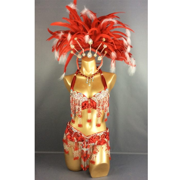free shipping HOT SALEING parade Sexy Samba Rio Carnival Costume Feather Headdress #C1483