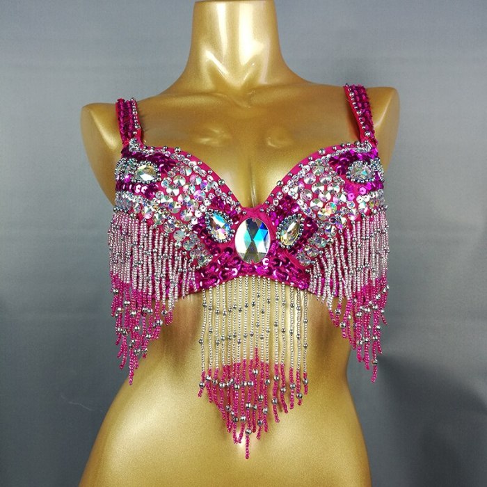new Women's belly dance costumes senior bra belly dancing clothes Bellydance Bead Sequins tops BAR1618