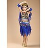 New Handmade Children Belly Dance Costumes Kids Belly Dancing Girls Bollywood Indian Performance Cloth Whole Set 6 Colors 3303