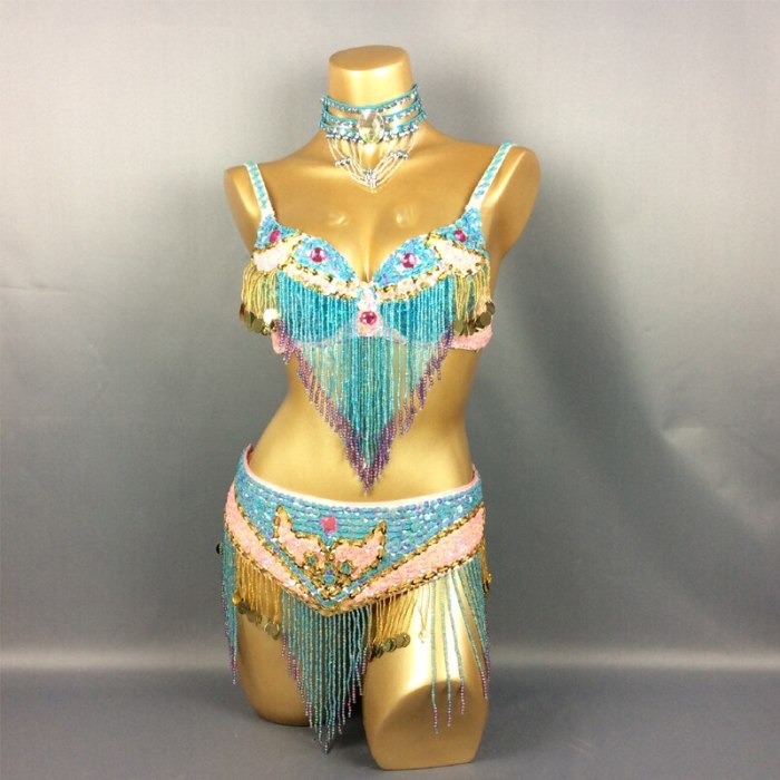 Hot selling belly dance New-Style Sexy handmade beaded 3 piece costumes 5 COLOR,CUSTOM MADE TF1401