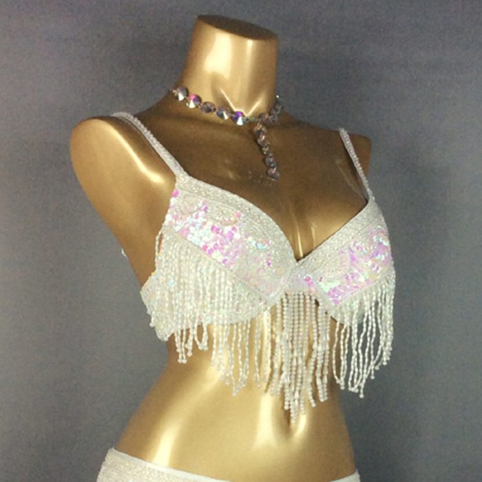 new belly dance costume beading bra belly dancing clothes Sexy night dance Bellydance BRA 4 COLORS BRA 201