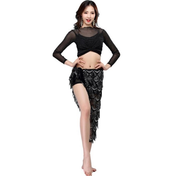 New Lady's belly Dance Costumes Lace Eastern Belly Dancing Clothes Sexy Top+Scarf 2pcs/Suit For Performance Wear HY1183