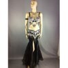 high quality belly dance costume wear stage performance 5-piece suit Beaded bra belt belly dancing skirt dress set TF1618 (5PCS/SET)