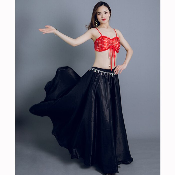 Hot Sale Women's Sexy Belly Dance Costume Set DJ Costume Fashion Showgirl Belly Dancing GOGO Costume Top Skirts Practice Clothes TF2101