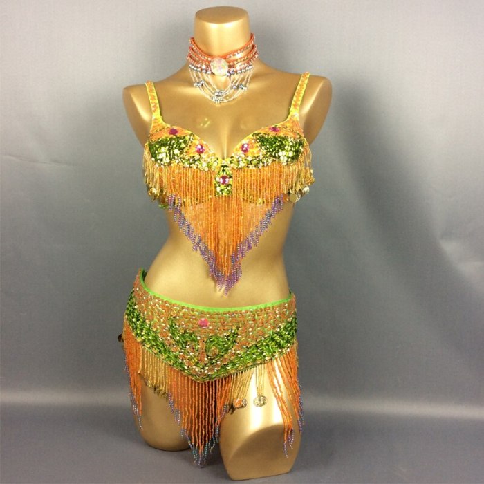 Hot selling belly dance New-Style Sexy handmade beaded 3 piece costumes 5 COLOR,CUSTOM MADE TF1401