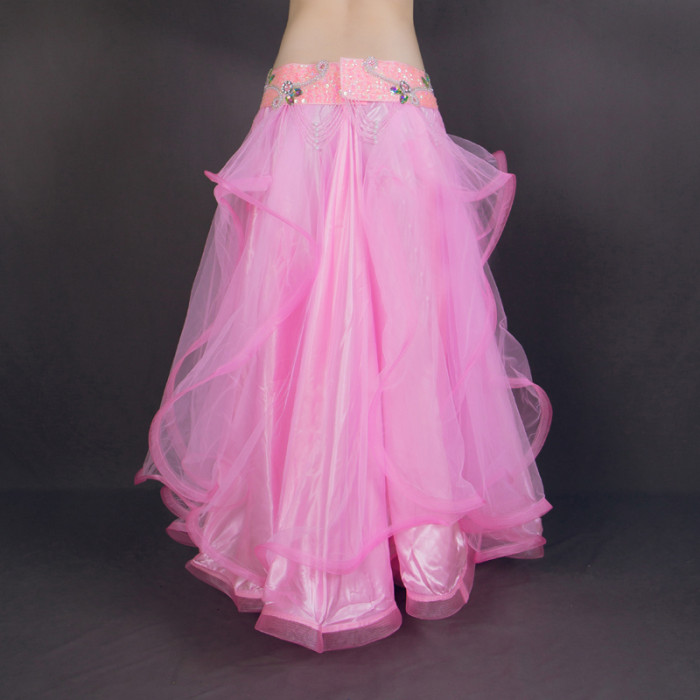 New Design Bellydancing Skirts Women Sexy Belly Dance Wrap Skirt Girls Costume Training Dress Or Performance Wear SK1909