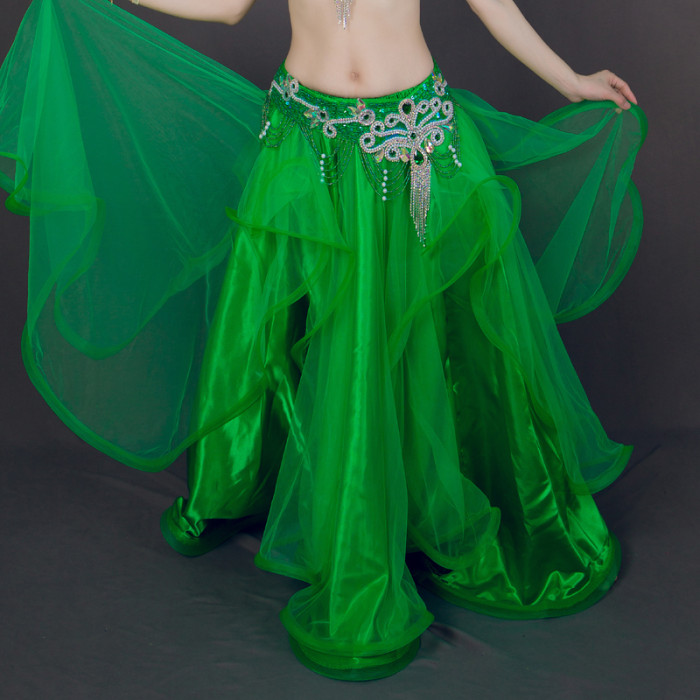 New Design Bellydancing Skirts Women Sexy Belly Dance Wrap Skirt Girls Costume Training Dress Or Performance Wear SK1909