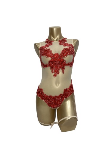 Flashing Sequins One-Piece Bodysuit Women's Singer Dance Sexy Evening Carnival Costumes Stage Dance Wear Nightclub Outfit BS2107
