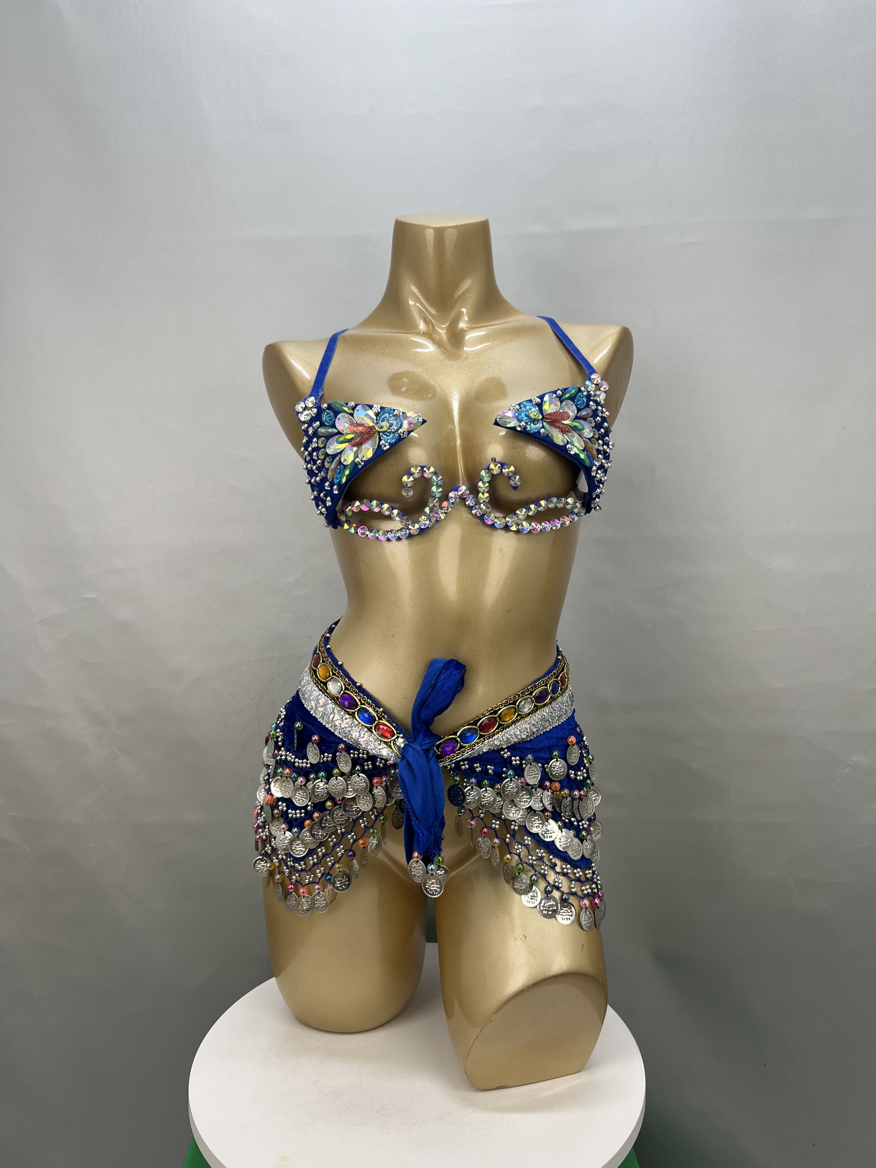 Handmade Metal Bra, Wire Wrapped Metal Goddess Bra Gold bra, copper bra,  metal bra, belly dance costume bra, goddess …