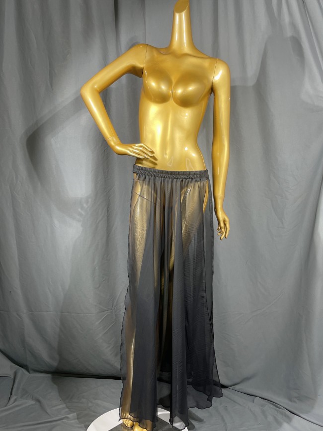 Belly Dance Skirt Slit Both Side SK1912 5 Colors