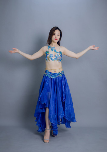 Modern Sexy Tribal belly dance costumes New Performance Gypsy Tribal Dance