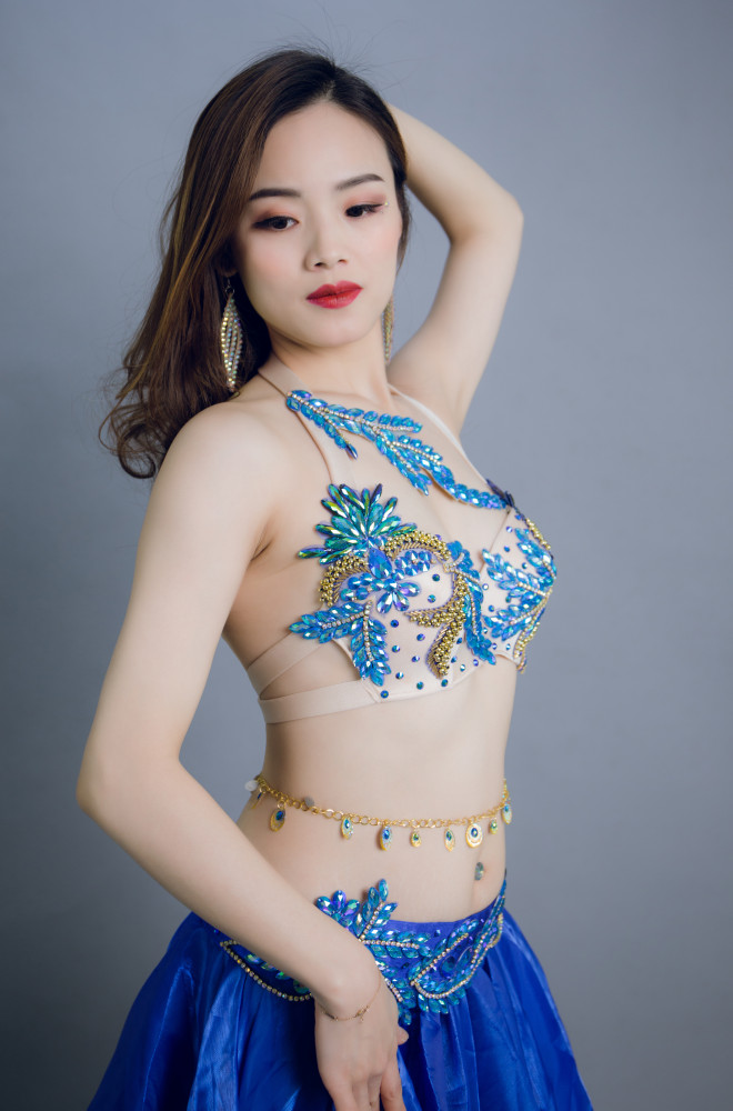 Modern Sexy Tribal belly dance costumes New Performance Gypsy Tribal Dance
