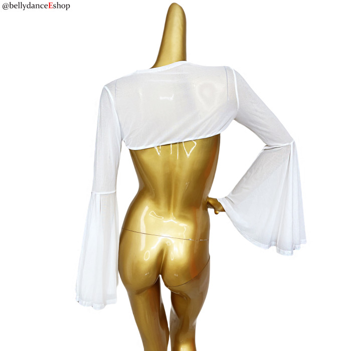 Sexy Net Bottoming Shirts Women Ladies Underwear Tops Transparent Mesh Blouse Yoga Belly Dance Costumes Clothes Clubwear Vest