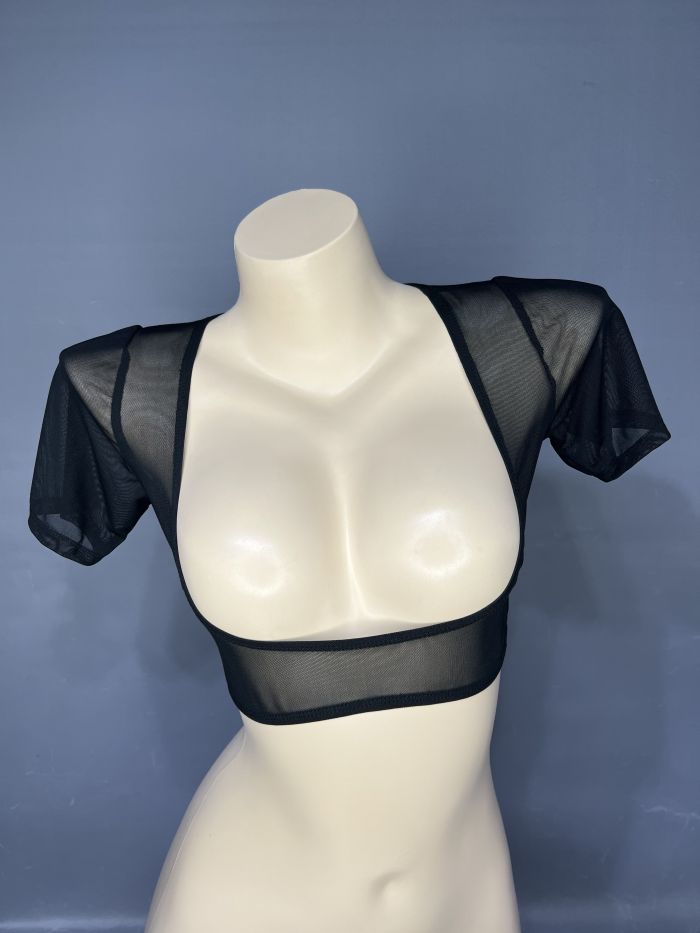 Sexy Net Bottoming Shirts Women Ladies Underwear Tops Transparent Mesh Blouse Yoga Belly Dance Costumes Clothes Clubwear Vest