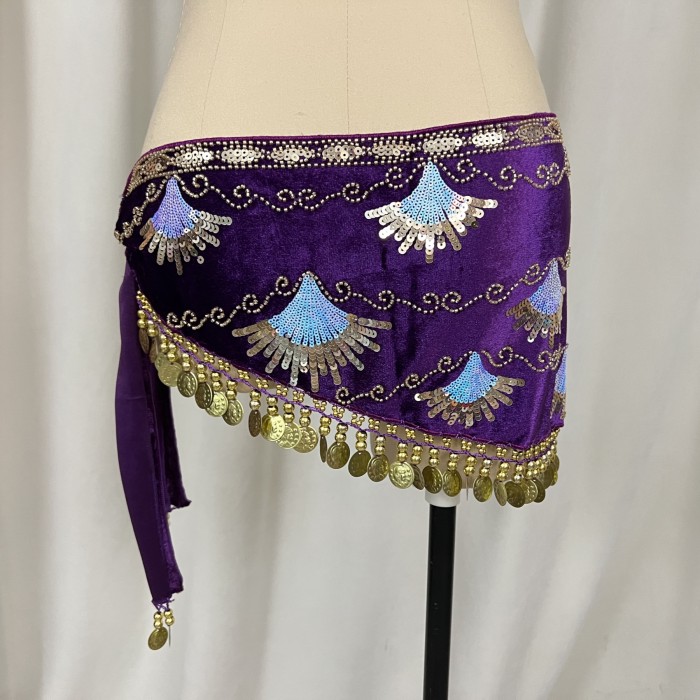 new style Tassel belly dance Waist chain hip scarf Triangle Shawl Belt with Sequin Women's BellyDance Belt 4 colors