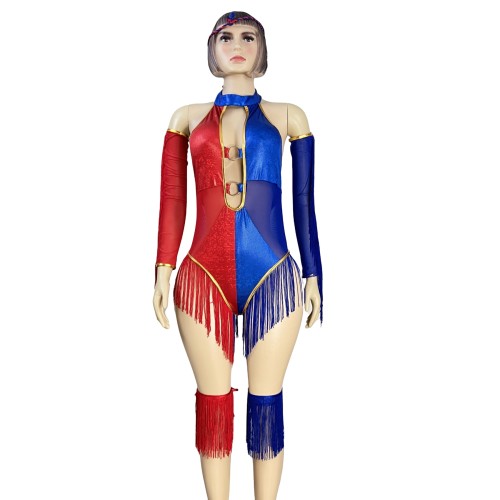 New style one-piece bodysuit with gloves and leg band for EDC festival