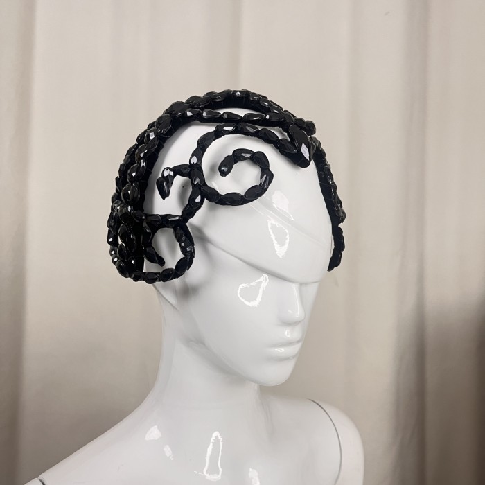 New Style Samba Carnival Handmade Wire Headpiece With Stones For Performance