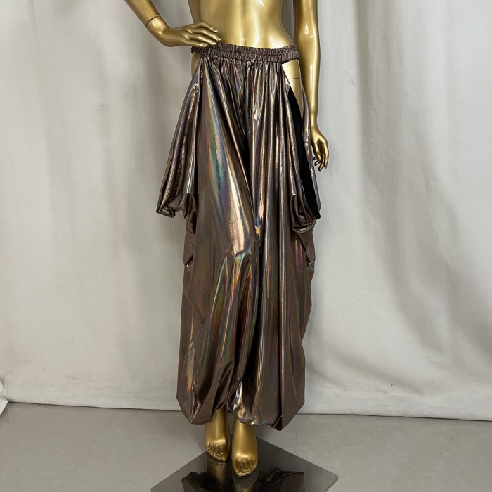 New Style Belly Dance Lycra Fabric Tribal Lantern Pants For Training Pants,Performance Pants