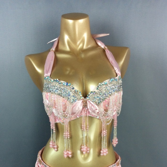 Women's belly dance costumes beads bra belly dancing clothes Bellydance Bead Sequins tops BAR1356