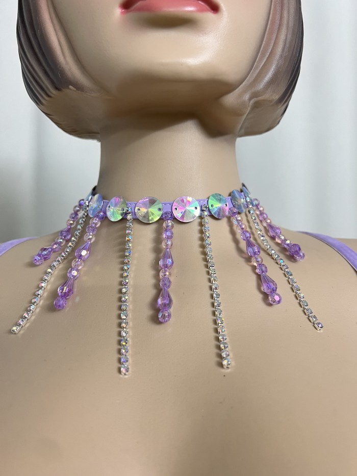 New Handmade Top Quality Samba Rio Carnival Wire Bra+Panty With Stone Sexy Belly Dancing Costume