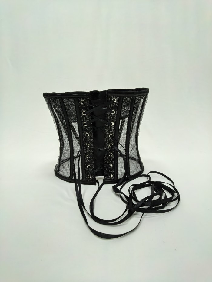 Fashionable and sexy strapless fishbone rhinestone vest top