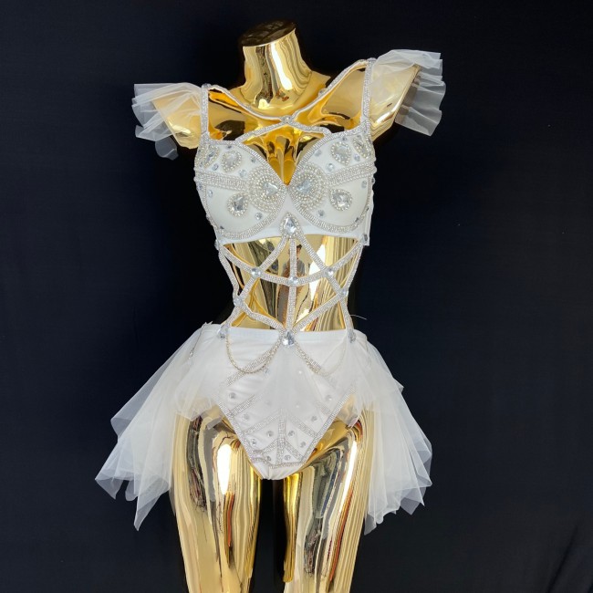 New Style Handmade Performance outfit EDC Rave Festival Costumes
