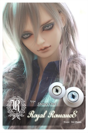 【Snowy Owl】BJD Acrylic eye