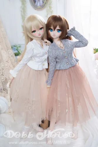 Knitted sweaters+Long veil skirt