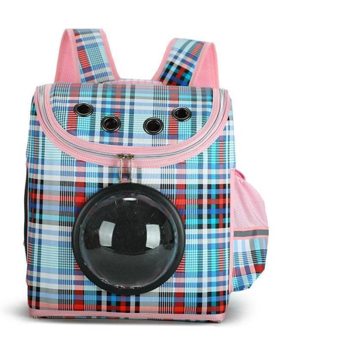 Transparent Window Design Cover Breathable Pet Travel Storage Bag Cat Dog Carrier Space Backpack