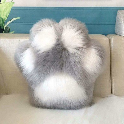 Cute Cat Paw Pillow Cushion