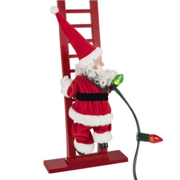 Early Christmas Sale!! Electric Climbing Santa- Limited Edition
