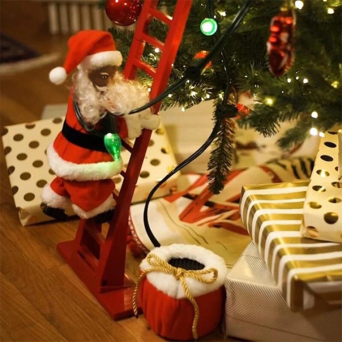 Early Christmas Sale!! Electric Climbing Santa- Limited Edition