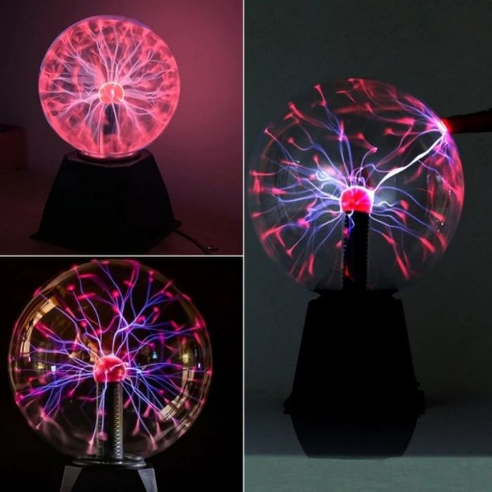 Magic Crystal Plasma Ball Touch Night Lamp