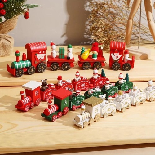 Christmas Wooden Train Ornament 【Christmas Pre-Sale 50% OFF】