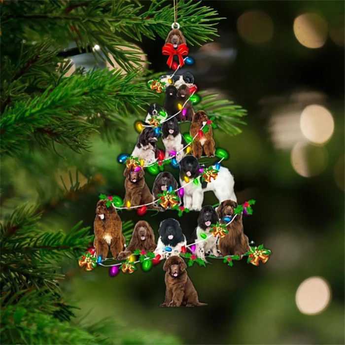 (🎅 Christmas Early Special Offer - 50% OFF)Christmas Tree Lights-Two Sided Ornament