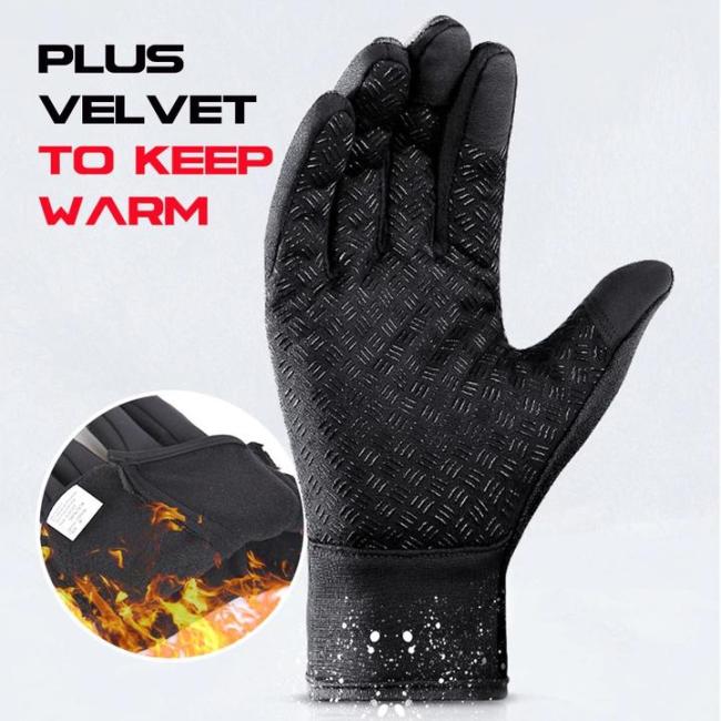 Outdoor sports thermal gloves