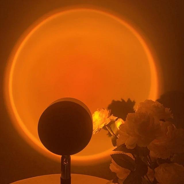 The Golden Hour Sunset Projection Lamp