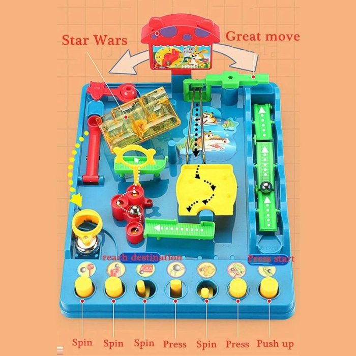 Intellectual Desktop Game Ball Adventure Education Toy