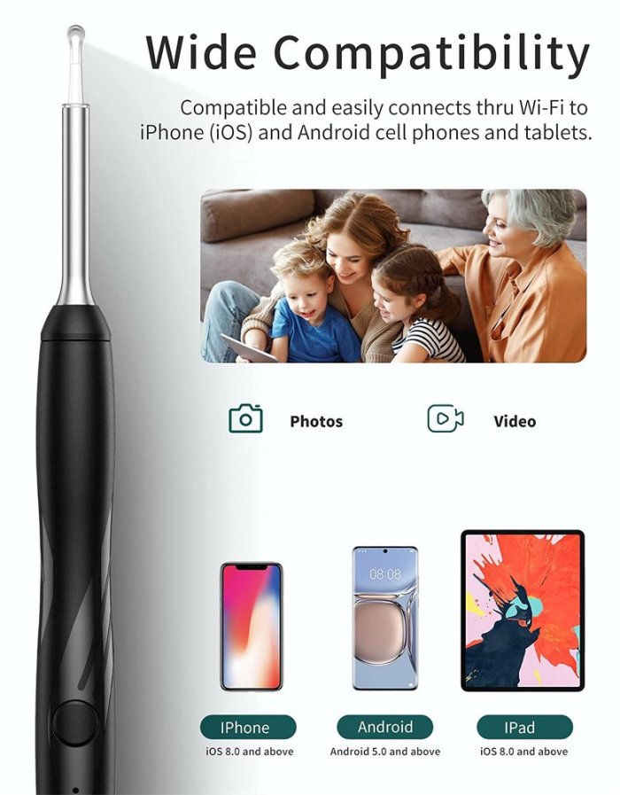 40%off🔥-Ear Wax Removal with Ultra HD 1080P Camera