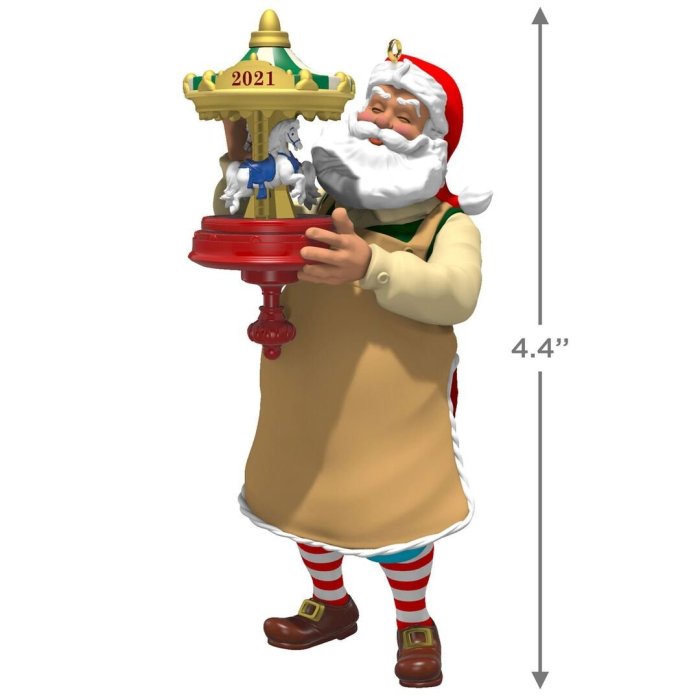 Toymaker Santa 2021 Ornament
