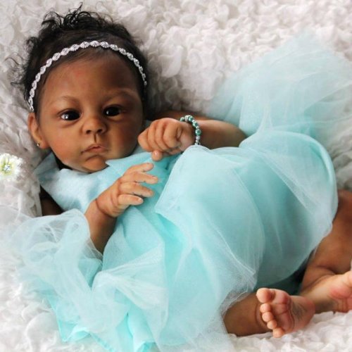 [Heartbeat & Sound] 21'' Kids Reborn Lover Esther Truly Baby Girl Doll