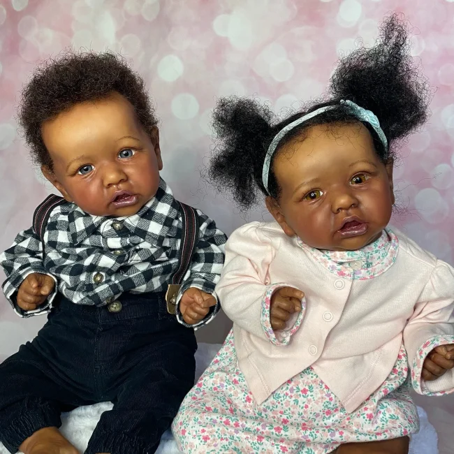 [Heartbeat💖 & Sound🔊]22  Winsome Yuusuf & Zola Verisimilitude Twins Reborn Baby Doll